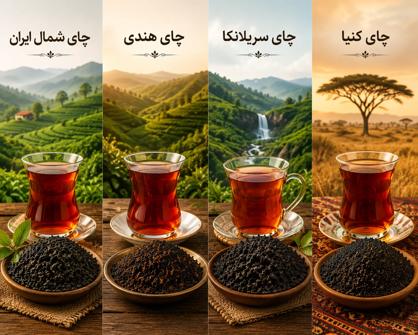 مقایسه چای شمال ایران با انواع دیگر — مجله دلیچه