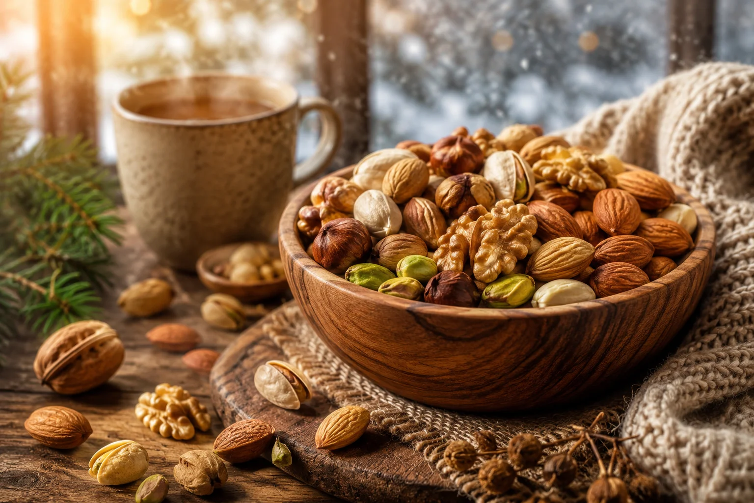 انرژی زمستان با مغزها — مجله دلیچه