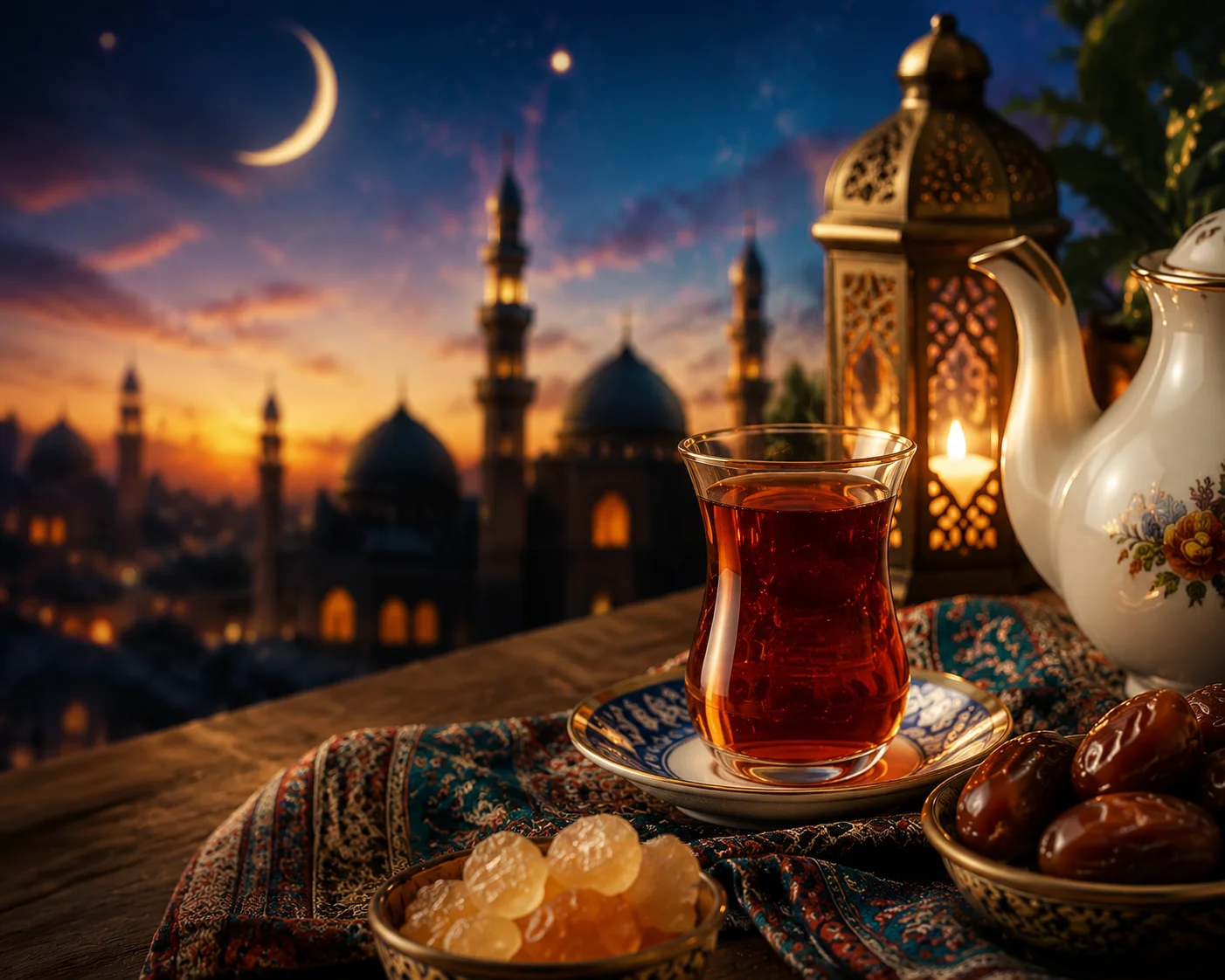 چای بعد افطار — سنت و زمان درست — مجله دلیچه