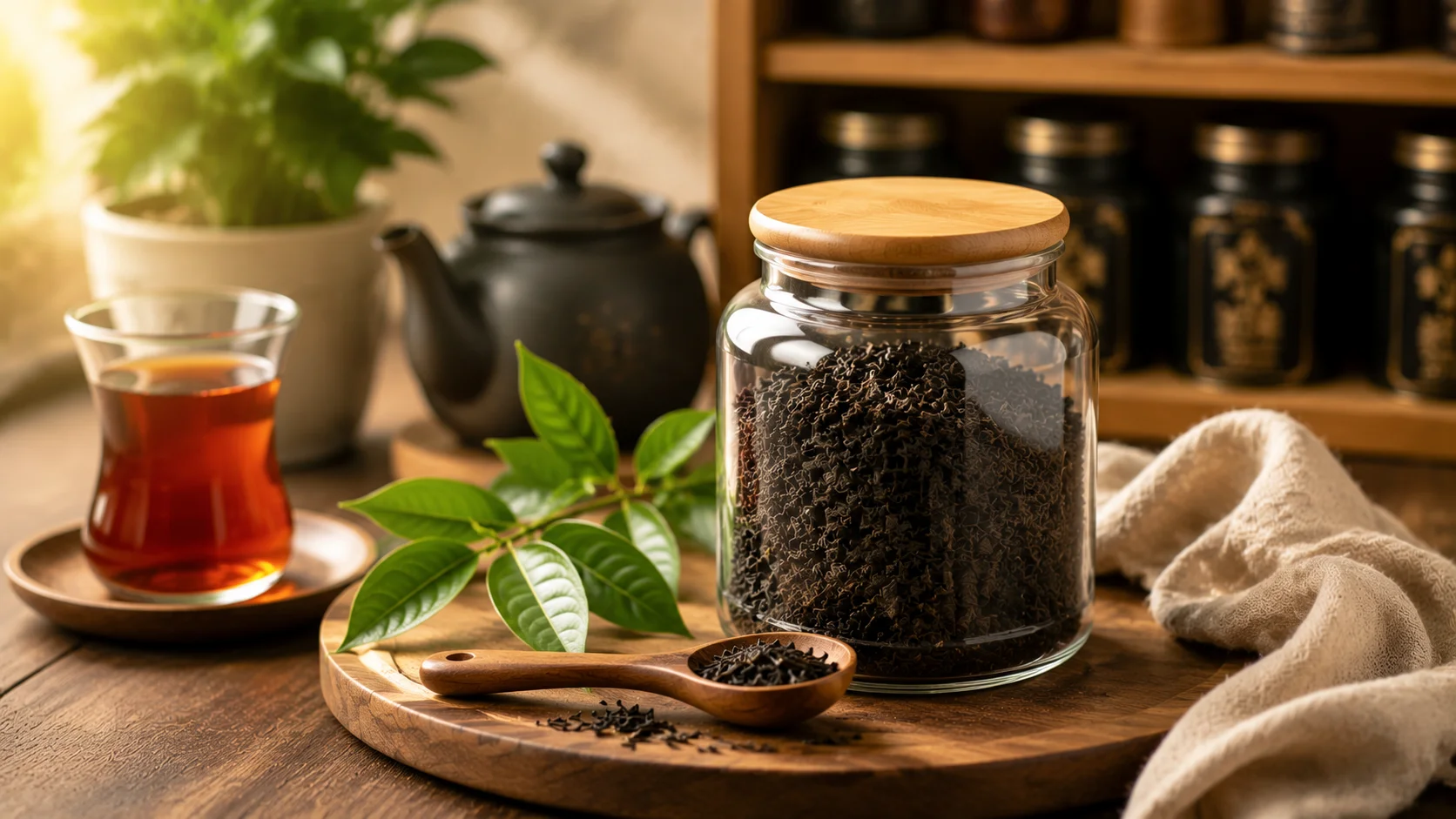 نگهداری چای در خانه — عطر تا آخرین قاشق