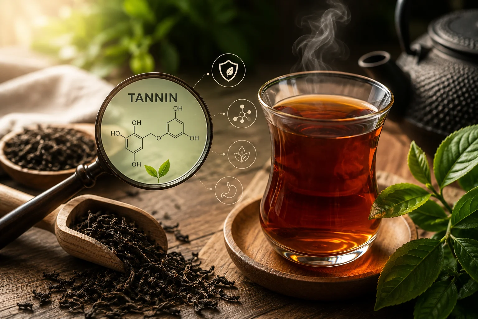 تانین چای — نگاه واقع‌بینانه — مجله دلیچه