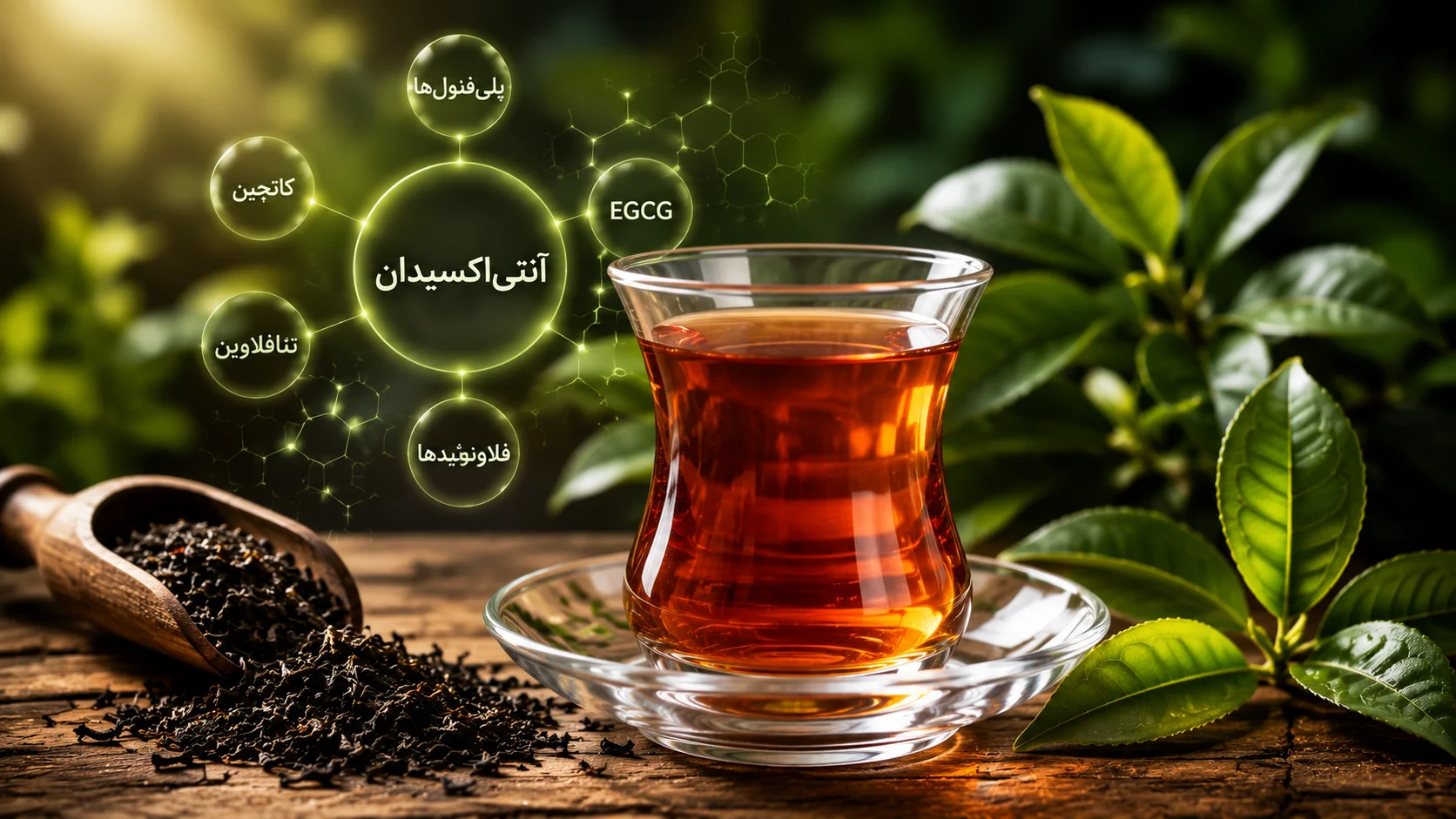 آنتی‌اکسیدان چای — نگاه واقع‌بینانه — مجله دلیچه