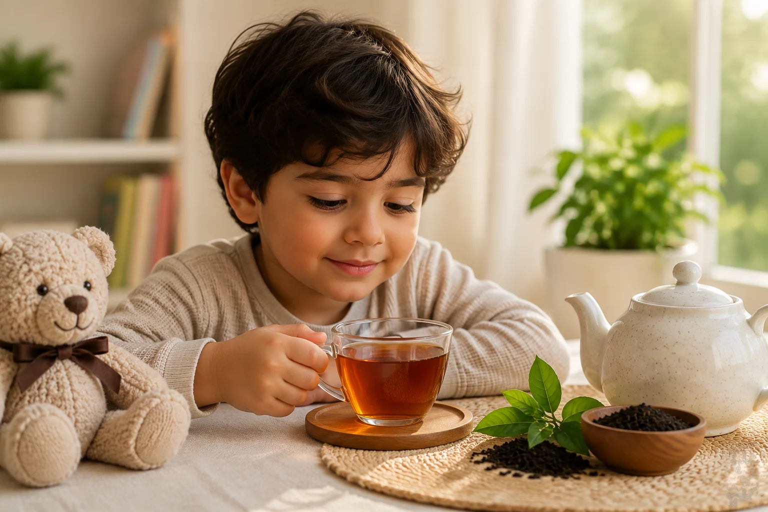 چای برای کودک — از چه سنی و چقدر؟ — مجله دلیچه