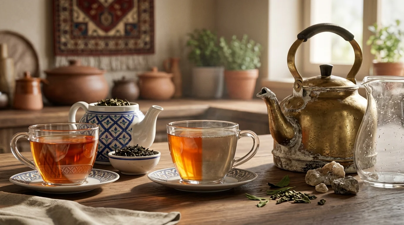 آب سخت و چای — وقتی طعم فلزی می‌گیرد — مجله دلیچه