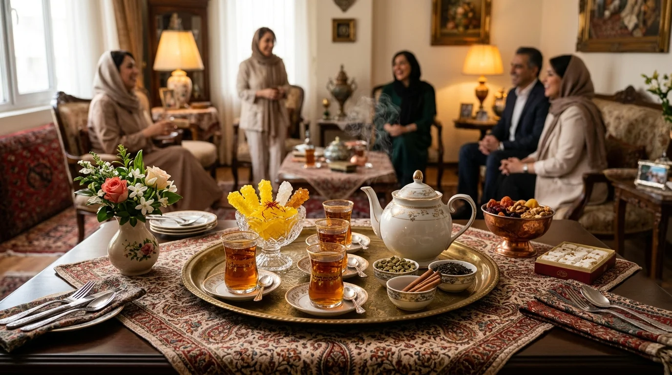 چای و نبات مجلسی — سفره‌ای که مهمان یادش بماند — مجله دلیچه
