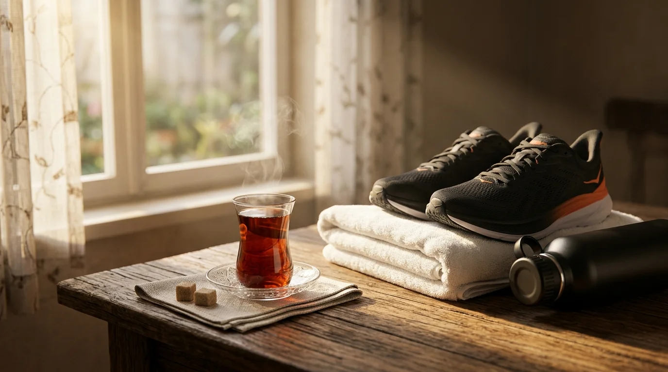 چای قبل ورزش — نگاه واقع‌بینانه — مجله دلیچه