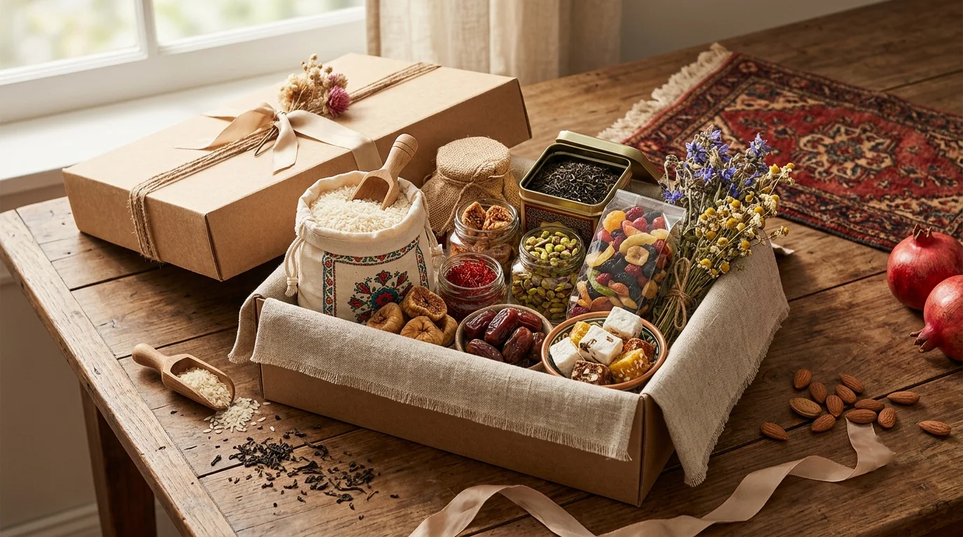 بسته‌بندی هدیه غذا — مجله دلیچه