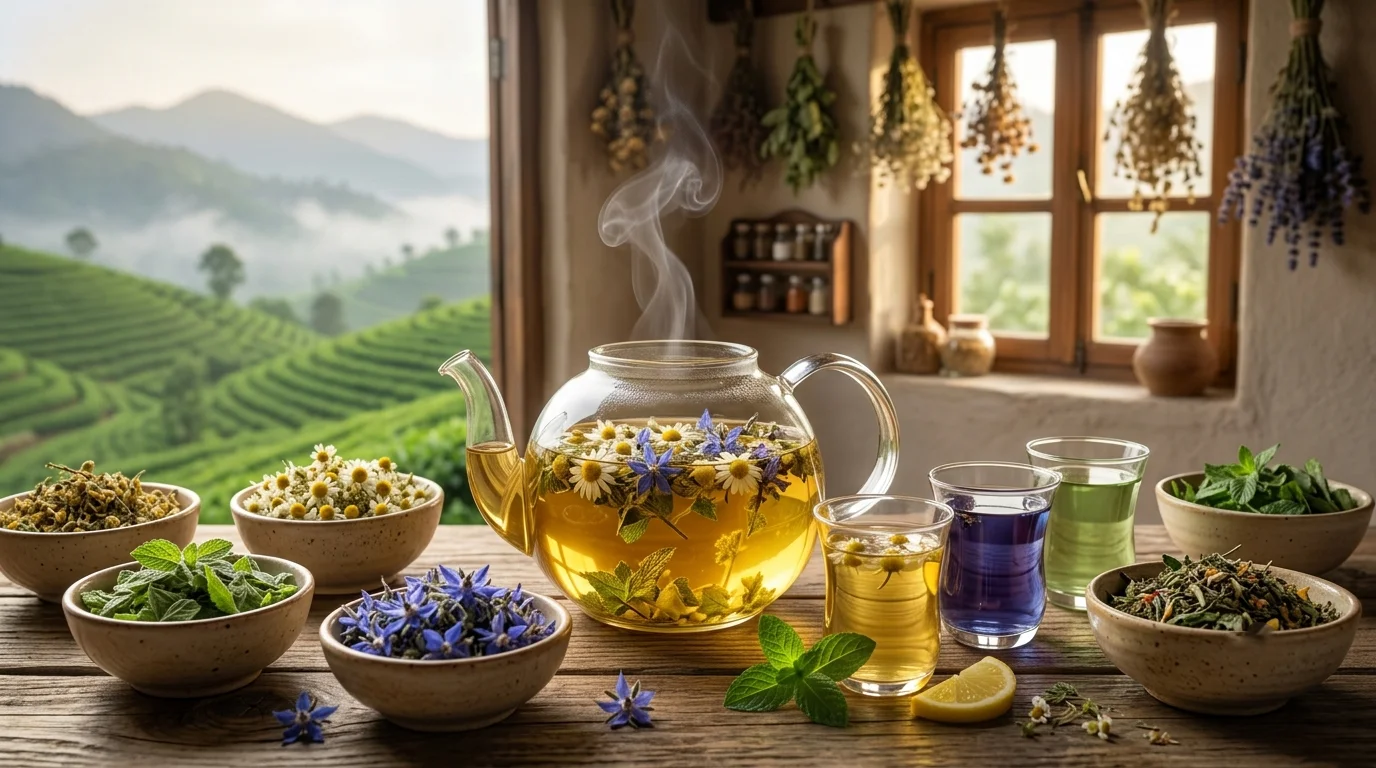راهنمای دمنوش ایرانی — از بابونه تا گل گاوزبان — مجله دلیچه