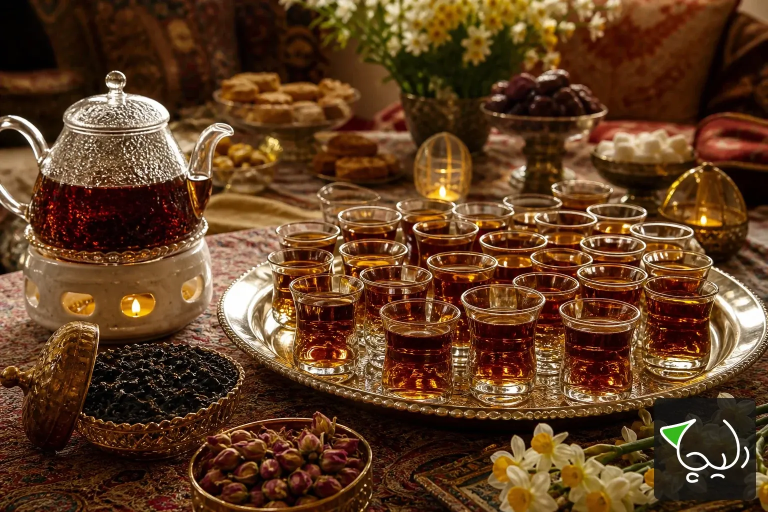 چای مهمانی — چند گرم برای چند نفر؟ — مجله دلیچه
