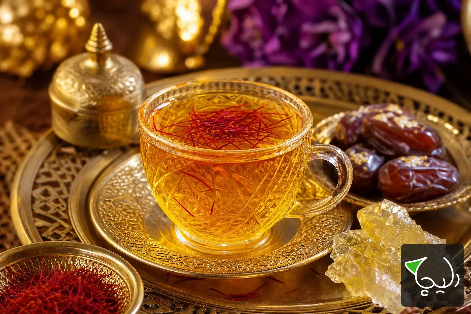 چای زعفرانی — وقتی فنجان باید خاص باشد — مجله دلیچه