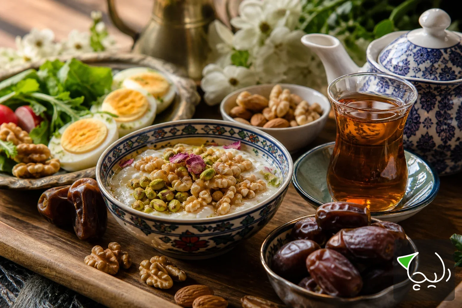 صبحانه پروتئینی با آجیل — انرژی بدون نان سنگین — مجله دلیچه