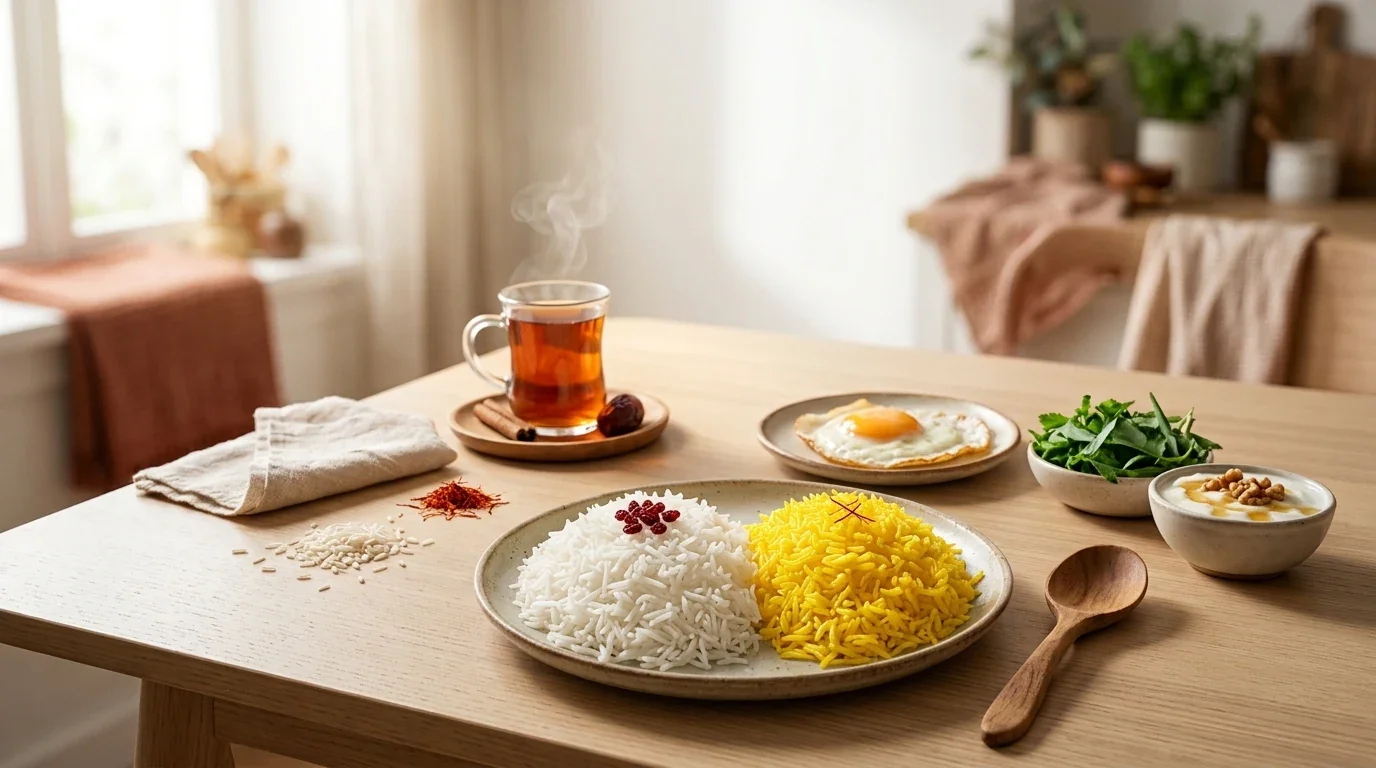 پلو طارم سبک برای صبحانهٔ آخر هفته — مجله دلیچه