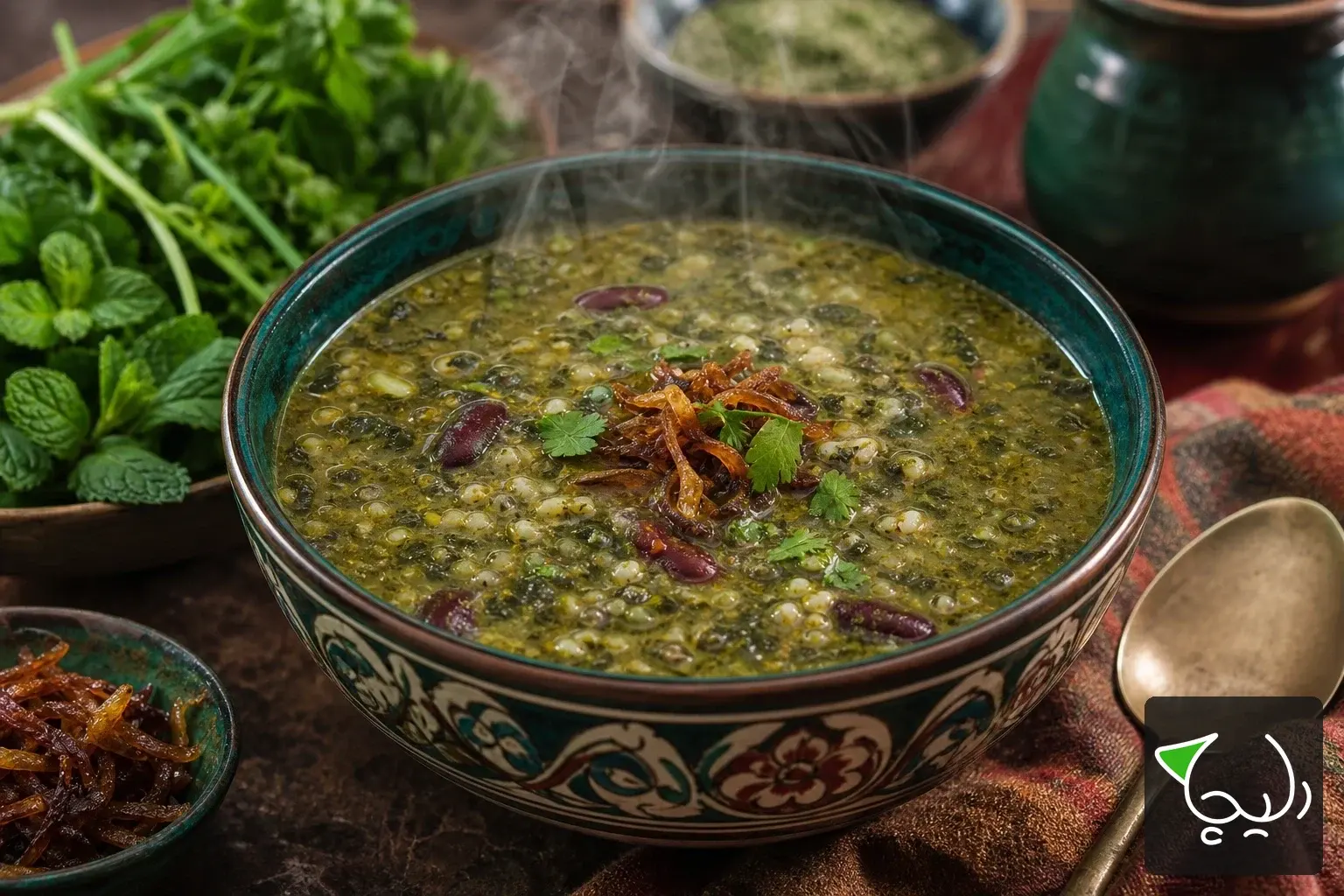 آش غوره همدان — دستور ساده خانگی — دستور پخت دلیچه