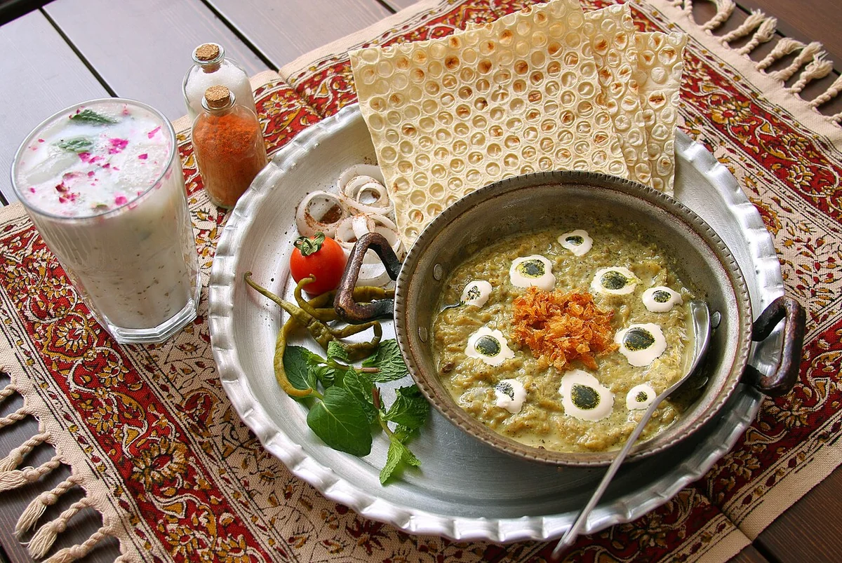 دستور نان لواش — نسخه مجلسی — دستور پخت دلیچه
