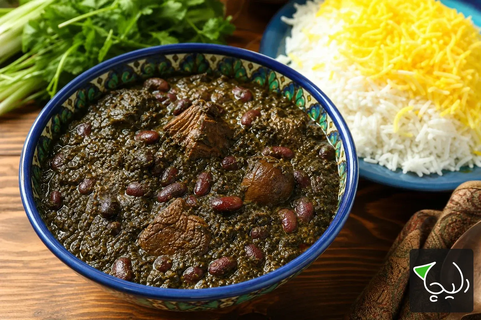 قورمه سبزی — دستور پخت دلیچه