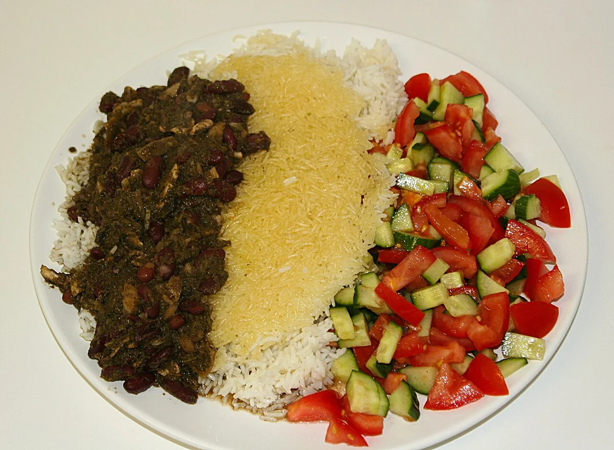 دستور سالاد شیرازی — نسخه مجلسی — دستور پخت دلیچه