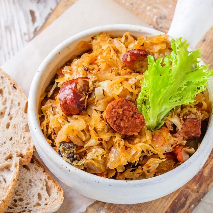 دستور bigos — نسخه سبک‌تر — دستور پخت دلیچه