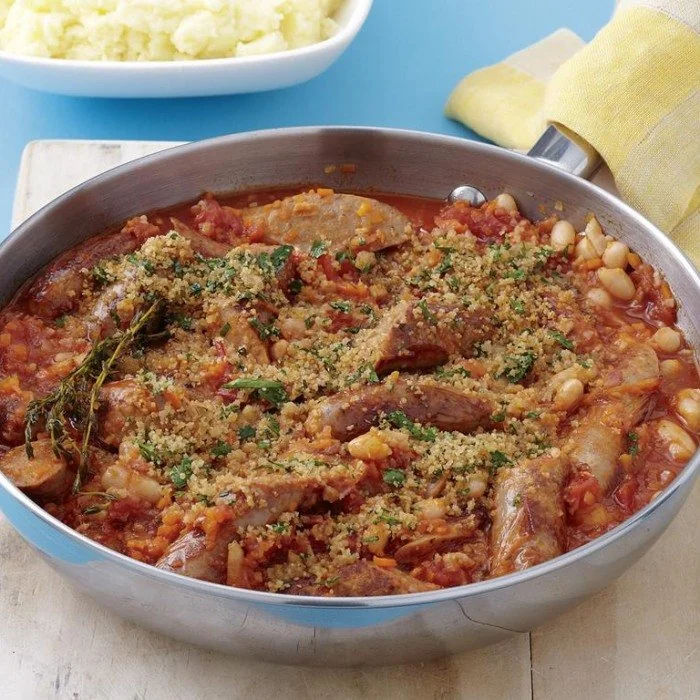 دستور cassoulet — نسخه سبک‌تر — دستور پخت دلیچه