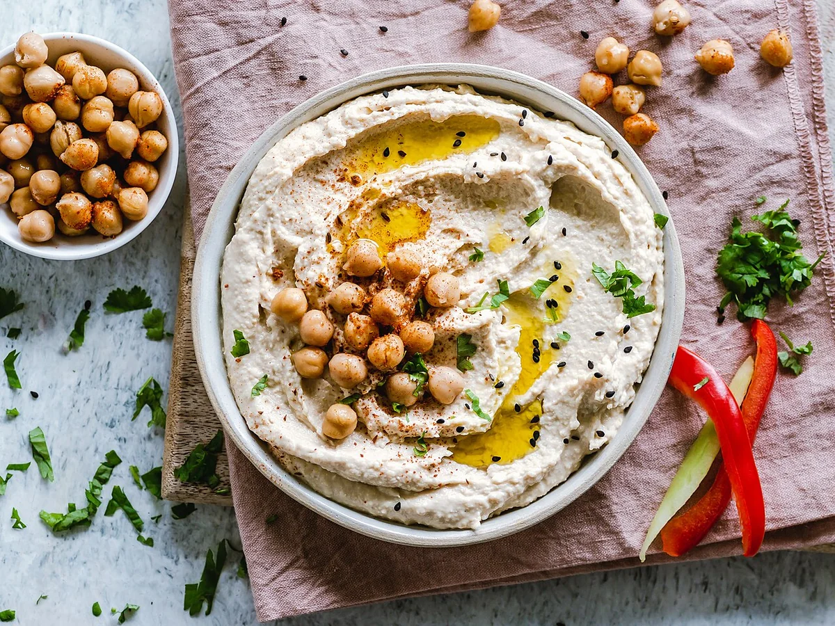 دستور حمص — نسخه سریع — دستور پخت دلیچه