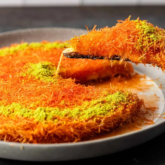 كنافه نابلس — دستور پخت دلیچه