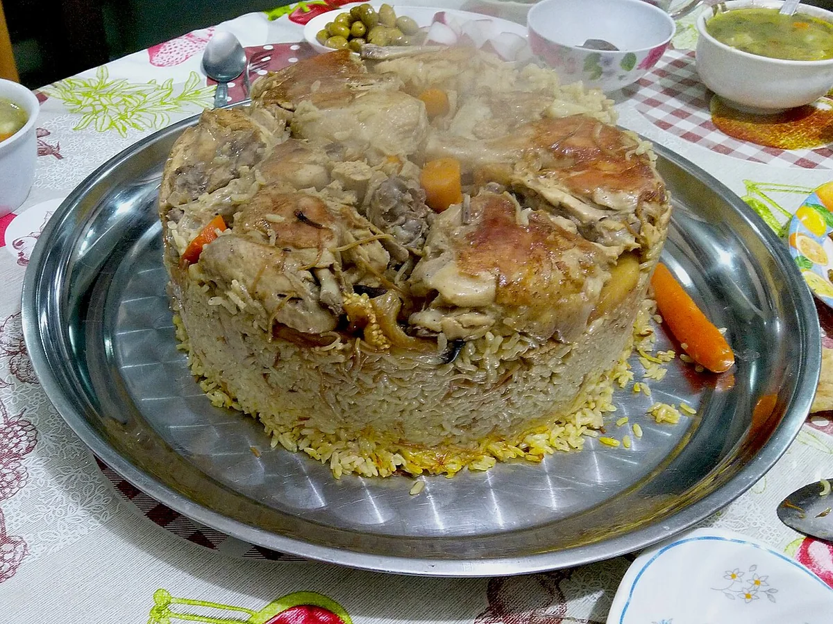 دستور مقلوبه — نسخه سبک‌تر — دستور پخت دلیچه
