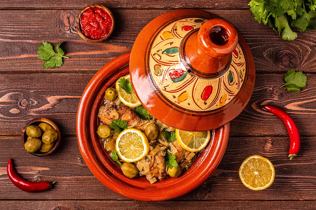 تاژین مرغ — دستور پخت دلیچه