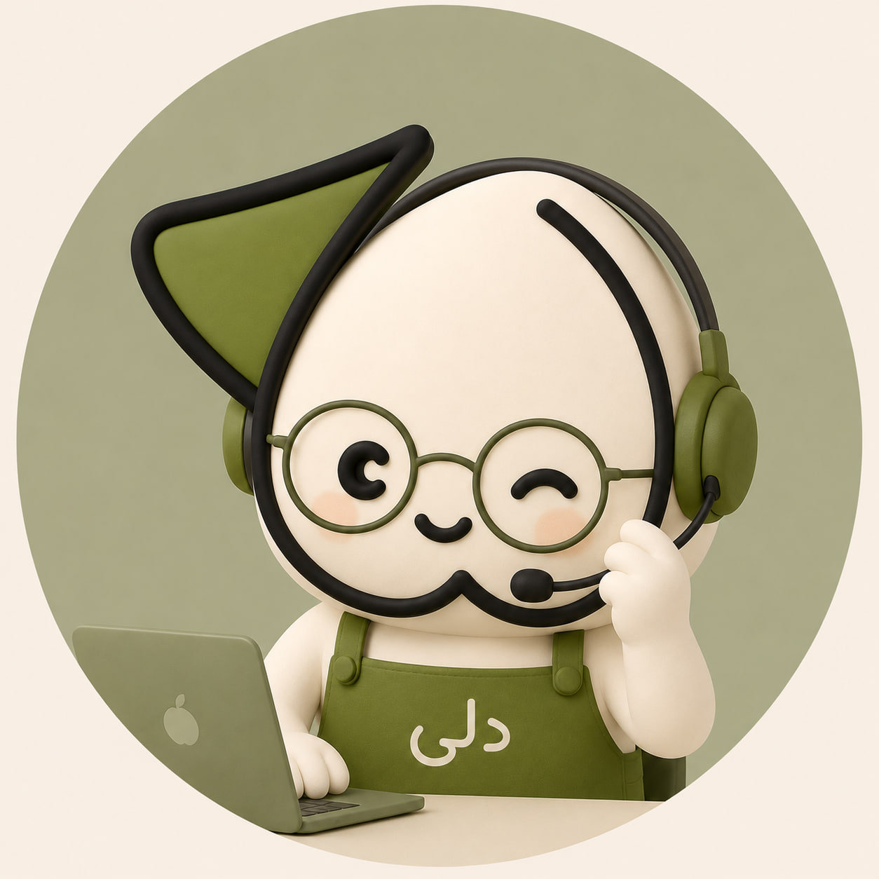 دِلی در حالت پشتیبانی